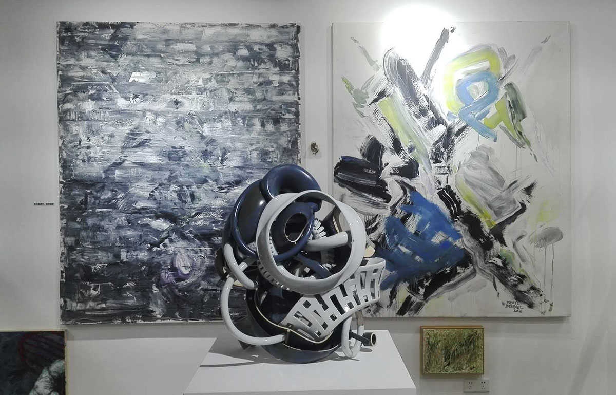 2018, Ausstellung in der Gallery ZIP, Shenzhen/China